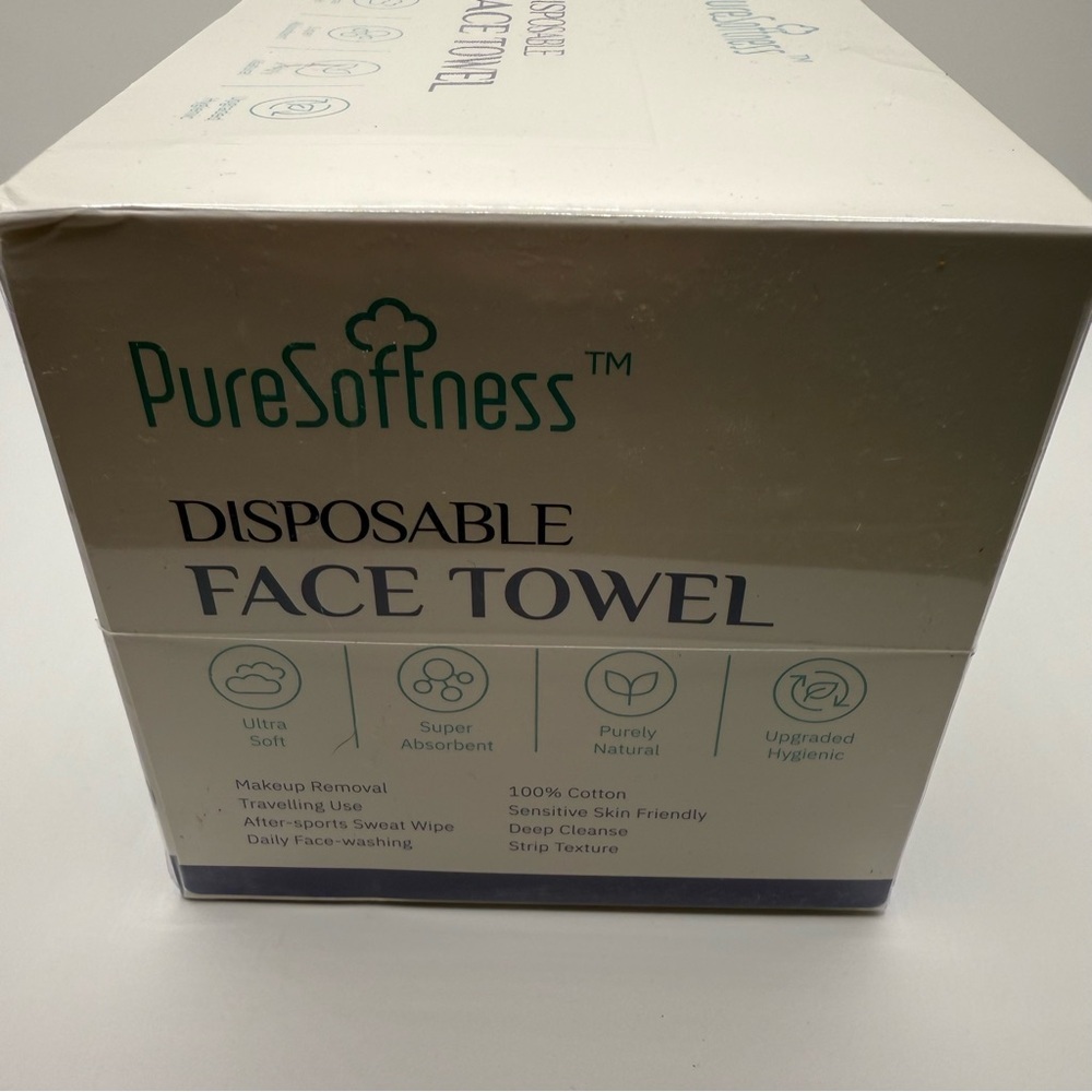 Disposable Face Towel - White - Picture 3 of 5